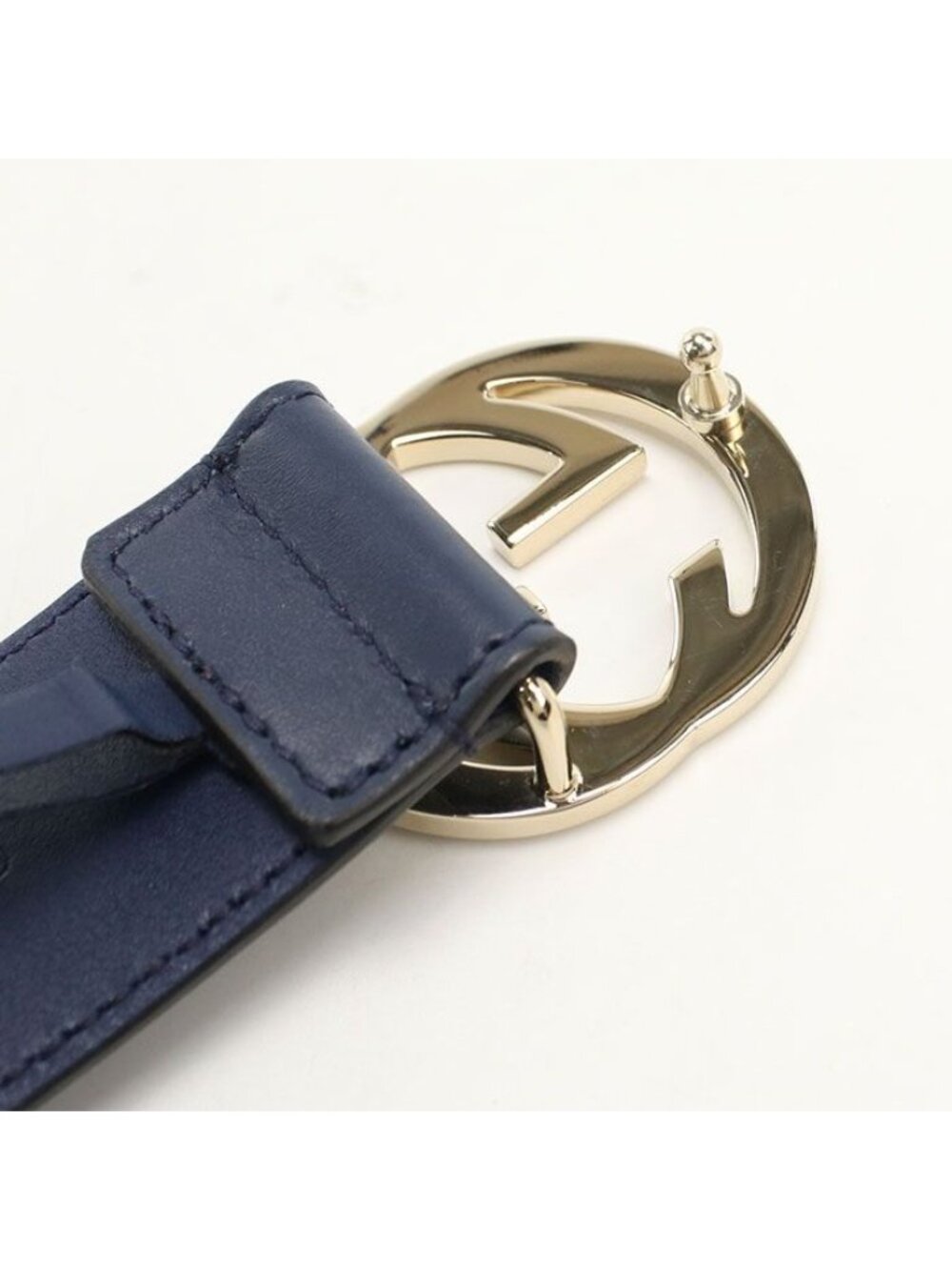 Gucci Leather Belt Interlocking - Picture 3 of 6